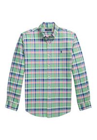 Polo Ralph Lauren Koszula 710922273007 Kolorowy Custom Fit. Typ kołnierza: polo. Materiał: bawełna. Wzór: kolorowy #4