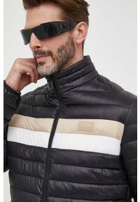 Karl Lagerfeld kurtka męska kolor czarny przejściowa. Kolor: czarny. Materiał: materiał #4
