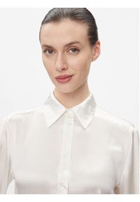 MAX&Co. Koszula Aiaccio Biały Regular Fit. Kolor: biały. Materiał: jedwab #4
