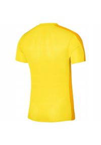 Nike - Męska Koszulka Academy DriFIT. Kolor: żółty. Sport: turystyka piesza