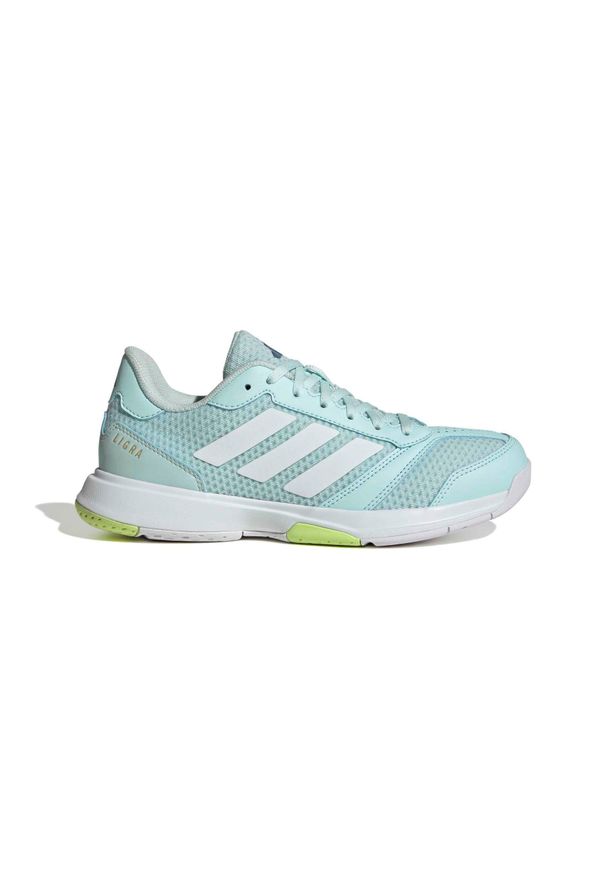 Adidas - Damskie buty halowe adidas Ligra 8. Kolor: niebieski. Sport: siatkówka, piłka ręczna
