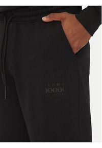 Richmond X Spodnie dresowe UMP25008PA Czarny Regular Fit. Kolor: czarny. Materiał: bawełna