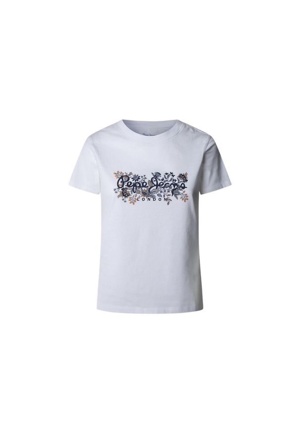 Koszulka damska Pepe Jeans Rosalind. Kolor: biały