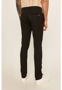 Tailored & Originals - Spodnie. Kolor: czarny. Materiał: elastan, poliester, dzianina, wiskoza. Wzór: gładki #2