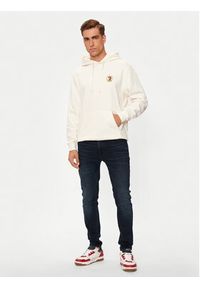 Tommy Jeans Bluza Flag DM0DM19762 Écru Regular Fit. Materiał: bawełna #4