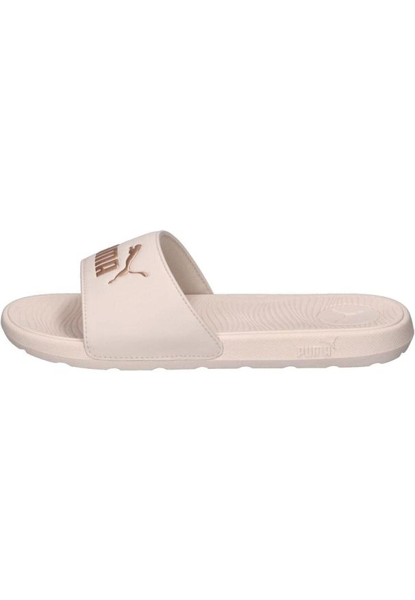 Klapki Puma Cool Cat 2.0 Wns Puma Black-Rose Gold, Kobiety. Kolor: różowy. Materiał: guma, syntetyk, materiał. Styl: sportowy
