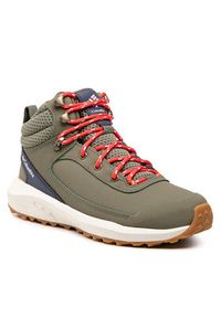 columbia - Columbia Trekkingi Trailstorm Peak Mid BL5578 Zielony. Kolor: zielony. Materiał: skóra #6