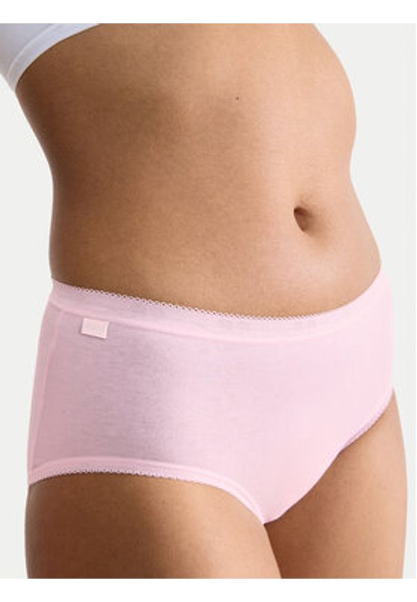 Sloggi Komplet fig Basic 10071781 Kolorowy. Materiał: bawełna. Wzór: kolorowy