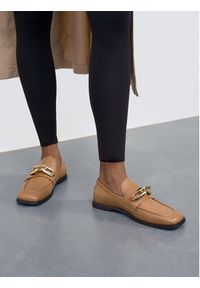 Gino Rossi Loafersy 82300 Brązowy. Kolor: brązowy. Materiał: skóra #4