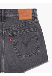 Levi's® Szorty jeansowe 501® Original 563270240 Szary Regular Fit. Kolor: szary. Materiał: jeans