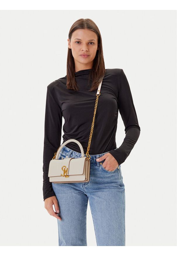 Steve Madden Torebka Brage SM13001757 Écru. Kolor: kremowy. Materiał: skórzane