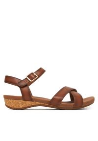 Sandały Josef Seibel. Kolor: brązowy #1