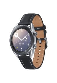 Smartwatch SAMSUNG Galaxy Watch 3 SM-R855F 41mm LTE Srebrny. Rodzaj zegarka: smartwatch. Kolor: srebrny. Materiał: skóra. Styl: elegancki #5