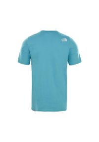 Koszulka The North Face M Simple Dome Tee męska. Kolor: niebieski