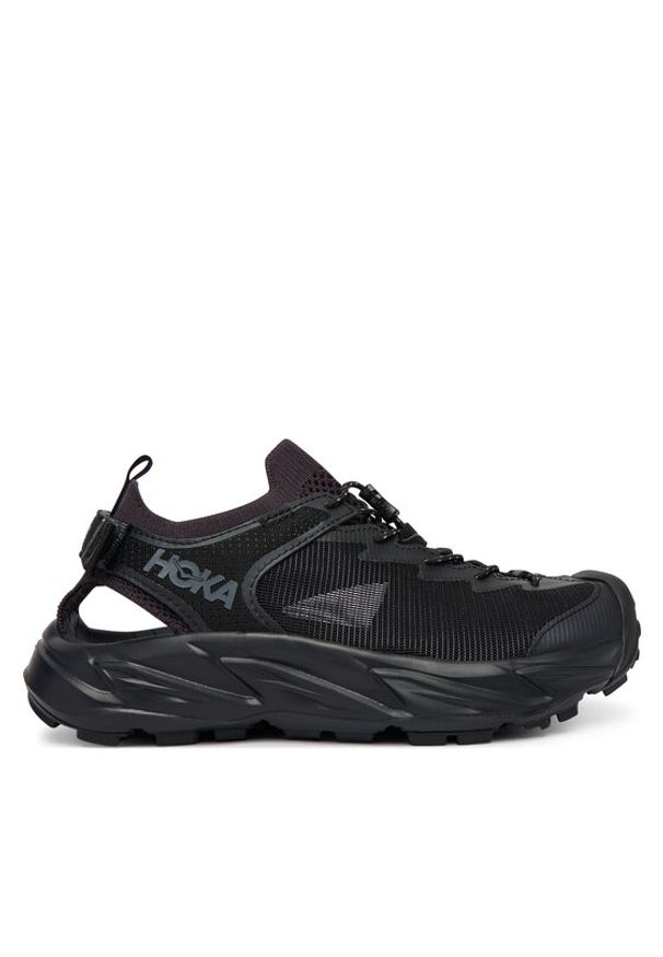 HOKA - Hoka Sandały Hopara 2 1147670 Czarny. Kolor: czarny. Materiał: materiał