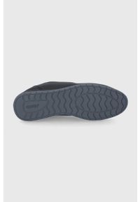 Aldo Buty kolor czarny. Nosek buta: okrągły. Zapięcie: sznurówki. Kolor: czarny. Materiał: guma