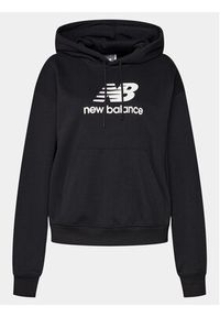 New Balance Bluza WT41504 Czarny Oversize. Kolor: czarny. Materiał: syntetyk, bawełna #5