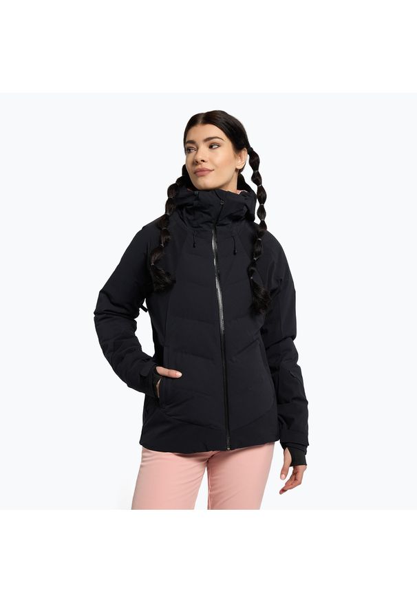 Roxy - Kurtka snowboardowa damska ROXY Dusk Warmlink. Kolor: czarny. Sport: snowboard