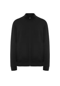 ROLY - Kurtka Dresowa Unisex Dla Dorosłych Ulan. Kolor: czarny. Materiał: dresówka