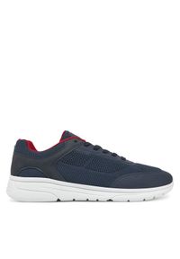 Geox Sneakersy U Klaiver U55LBB 06K9J C4002 Granatowy. Kolor: niebieski. Materiał: materiał