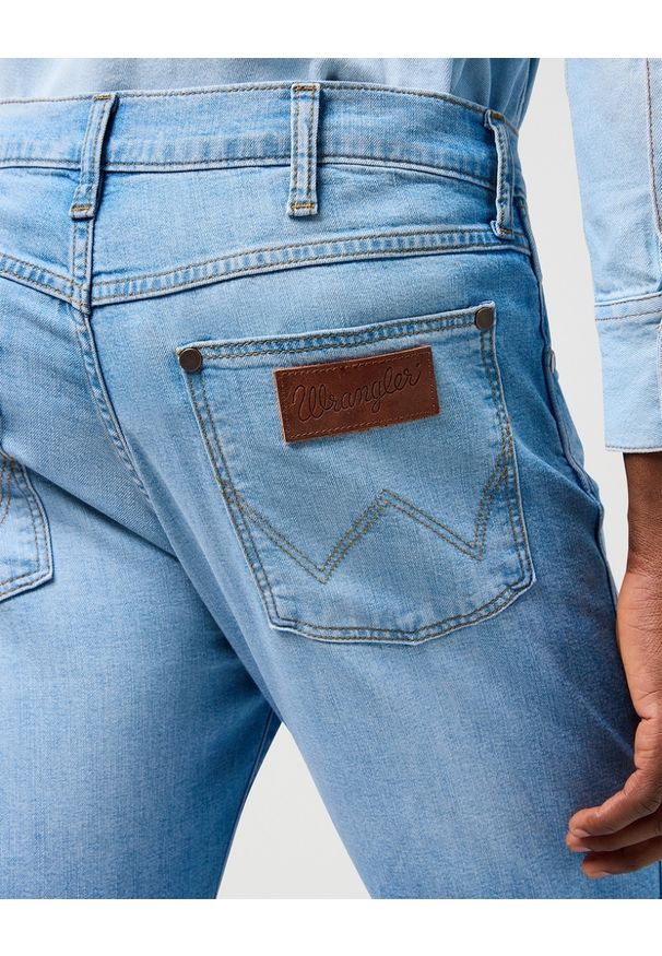 Wrangler - MESKIE SPODNIE WRANGLER LARSTON SLATE SHADE 112362560