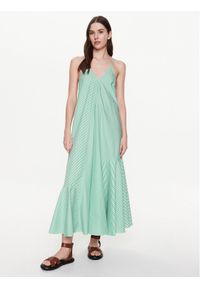 Herskind Sukienka letnia Lydon 4787943 Zielony Regular Fit. Kolor: zielony. Materiał: bawełna. Sezon: lato