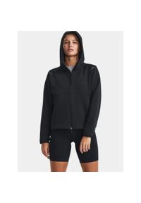 Bluza z kapturem damska Under Armour Unstoppable FZ. Typ kołnierza: kaptur. Kolor: czarny #1