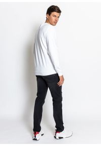Bluza męska Guess Audley (M1RQ37K6ZS1-G011). Kolor: biały. Materiał: materiał, denim, jeans. Sezon: lato. Styl: młodzieżowy