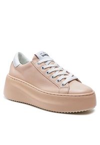 Vic Matié Sneakersy 1E1054D_W62BNLBR43 Różowy. Kolor: różowy. Materiał: skóra