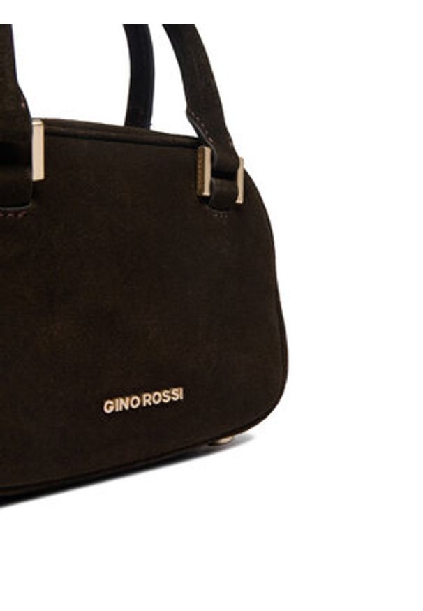Gino Rossi - GINO ROSSI Torebka EO-LA224-19318 Brązowy. Kolor: brązowy. Materiał: skórzane, zamszowe