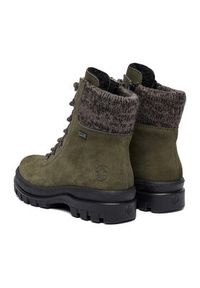 Rieker Trzewiki CEO-X8233-54 Zielony. Kolor: zielony. Materiał: zamsz, skóra #2