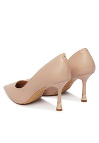 Aldo Szpilki Livianna 14054893 Beżowy. Kolor: beżowy. Materiał: skóra. Obcas: na szpilce #5