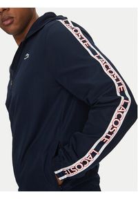 Lacoste Dres WH8987 Granatowy Regular Fit. Kolor: niebieski. Materiał: syntetyk #7