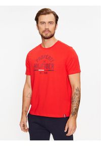 TOMMY HILFIGER - Tommy Hilfiger T-Shirt Graphic MW0MW32641 Czerwony Regular Fit. Kolor: czerwony. Materiał: bawełna #1