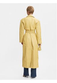 GESTUZ - Gestuz Trencz Elly 10908974 Żółty Regular Fit. Kolor: żółty. Materiał: skóra #4