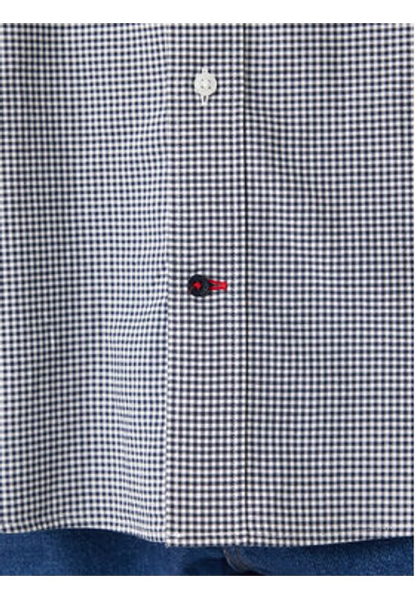 TOMMY HILFIGER - Tommy Hilfiger Koszula Gingham MW0MW41699 Niebieski Regular Fit. Kolor: niebieski. Materiał: bawełna