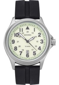 Zegarek Sekonda Zegarek męski Sekonda 30093 czarny. Kolor: czarny #1