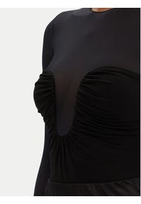 Pinko - PINKO Body Beccaccia 104998 A2GS Czarny Slim Fit. Kolor: czarny. Materiał: syntetyk #5