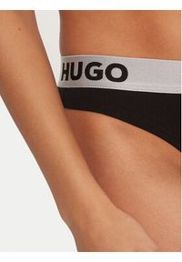 Hugo Stringi Sporty Logo 50480166 Czarny. Kolor: czarny. Materiał: bawełna