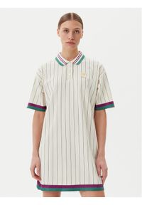 Fila Sukienka codzienna Lavinia FAW0998 Écru Oversize. Okazja: na co dzień. Materiał: bawełna. Typ sukienki: oversize, proste. Styl: casual