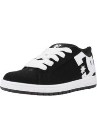 DC Shoes - Tenisówki Dc Model Court Graffik Kolor Czarny. Kolor: czarny. Materiał: syntetyk, tkanina, skóra. Sport: turystyka piesza