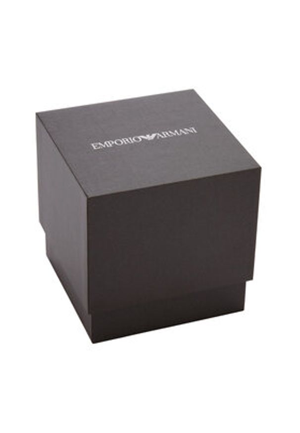 Emporio Armani Zegarek Federico AR11563 Brązowy. Kolor: brązowy. Materiał: skóra