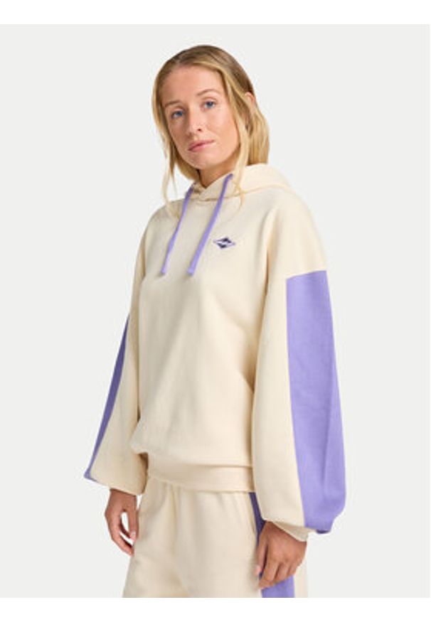 Billabong Bluza 73 EBJFT00156 Beżowy Oversize. Kolor: beżowy. Materiał: bawełna