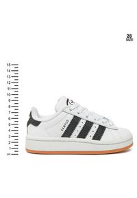 Adidas - adidas Sneakersy Campus 00s JP7035 Biały. Kolor: biały. Materiał: skóra. Model: Adidas Campus #8