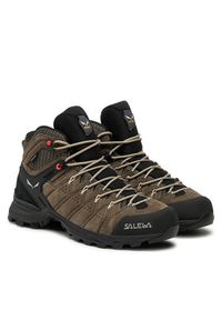 Salewa Trekkingi Ws Alp Mate Mid Wp 61385-5085 Brązowy. Kolor: brązowy. Materiał: skóra, zamsz #5