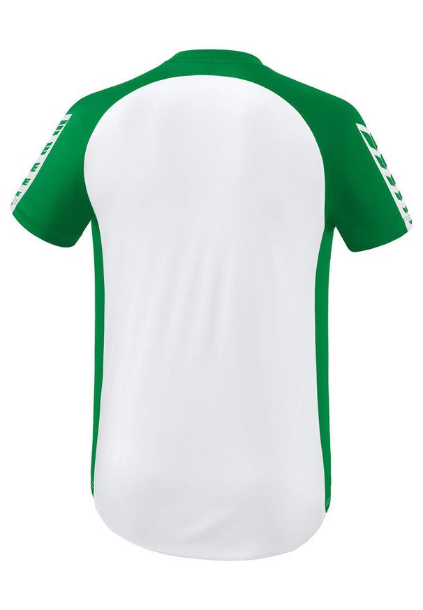 ERIMA - Koszulka dziecięca Erima Six Wings. Kolor: wielokolorowy, biały, zielony. Materiał: materiał. Sport: piłka nożna