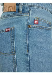 Big-Star - Szorty męskie jeansowe niebieskie Colter 310. Stan: podwyższony. Kolor: niebieski. Materiał: jeans. Długość: krótkie. Sezon: lato. Styl: klasyczny, vintage, wakacyjny #6