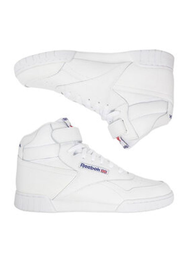 Reebok Sneakersy EO-EX-O-FIT HI 100000108 Biały. Kolor: biały. Materiał: skóra