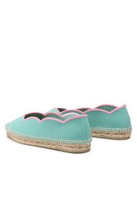 Castañer Espadryle Petra/080 022656-406 Zielony. Kolor: zielony. Materiał: materiał #4