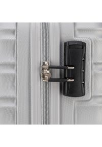 Wittchen - Zestaw walizek z ABS-u z żebrowaniem. Kolor: szary. Materiał: guma #6